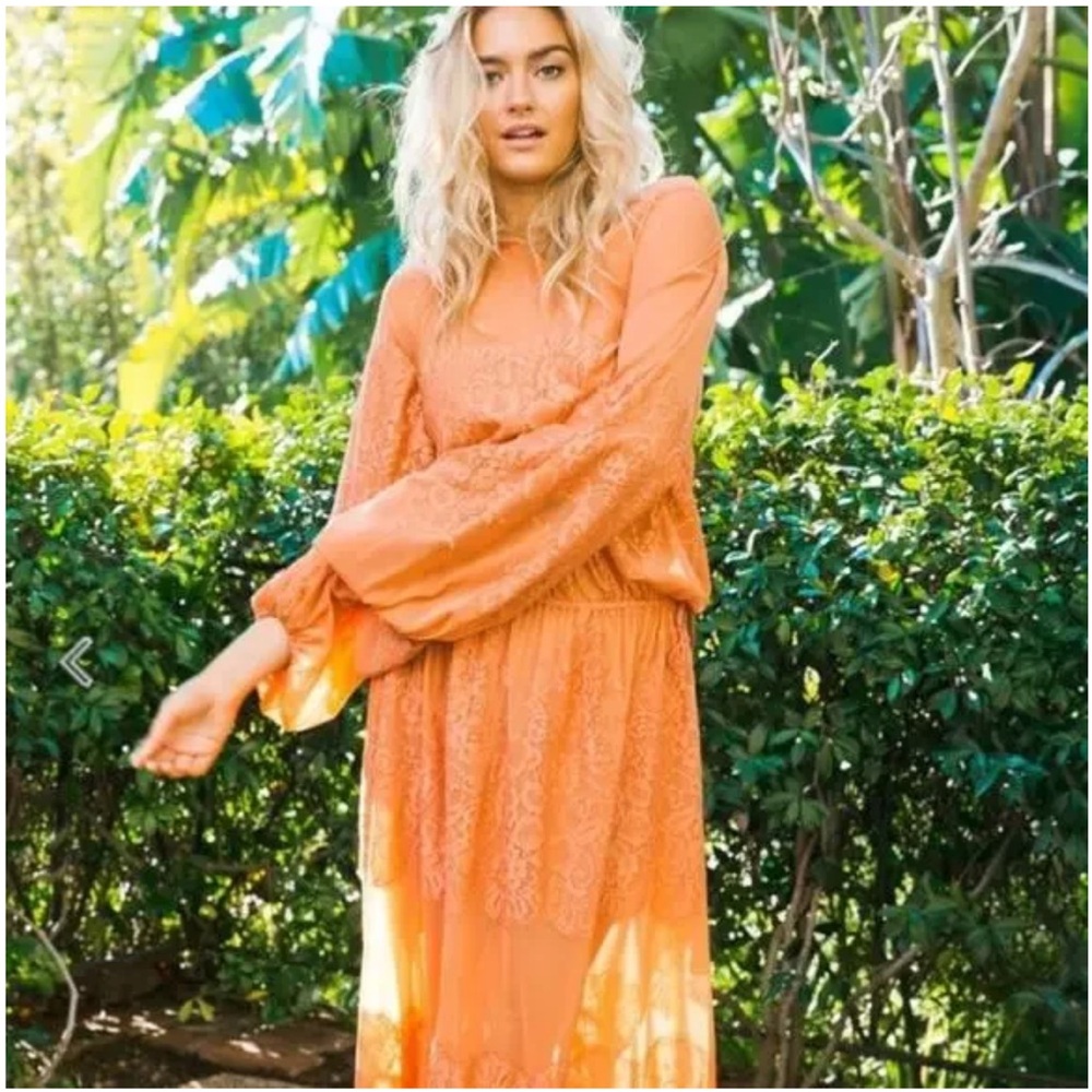 New We are HAH Royal HAHness Dress in Coppertone